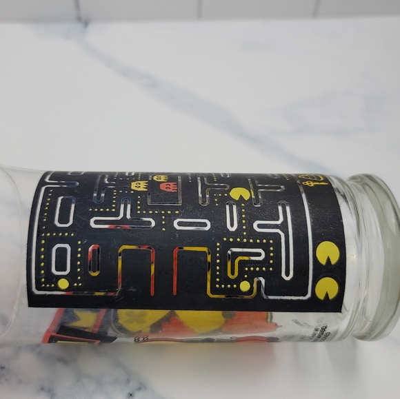 Vtg PAC-MAN Glass Tumbler 1982 Bally Midway - Picture 8 of 16